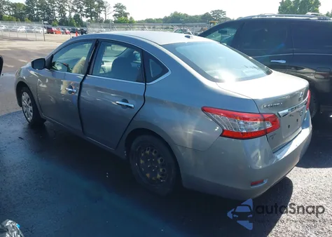 2013 Nissan Sentra Sv из США, поврежденный, VIN 3N1AB7AP0DL713379